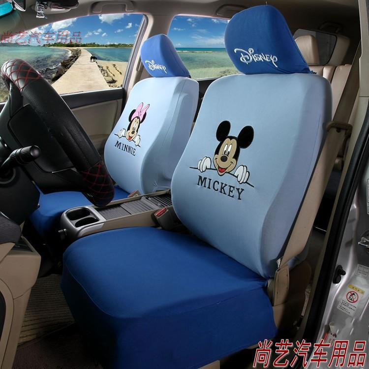 Nterior Accessories Seat Covers Car Styling Red Black Beige Mickey Amp Minnie Mouse For Seats Set Infants