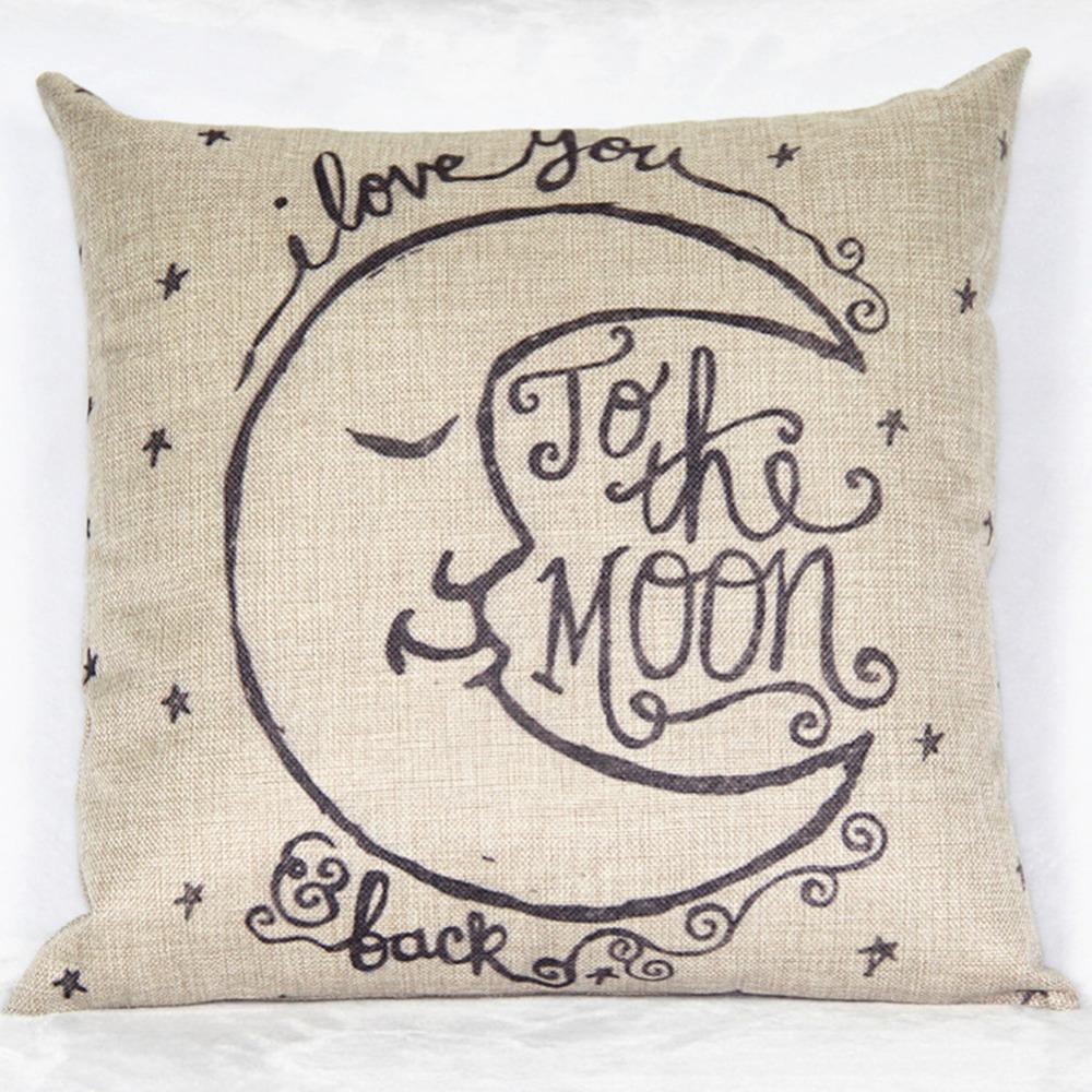 Home Decorative Pillows Case Cotton Linen Cushion Cover Home Decor Cojines Throw Pillow Cases ...
