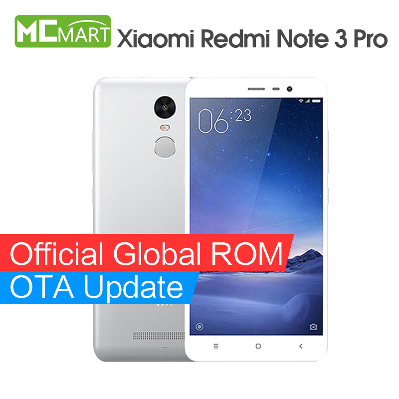 Оригинал Xiaomi Redmi Note 3 Pro 3 ГБ RAM 16 32 ГБ ROM Премьер мобильный Телефон Отпечатков Пальцев ID Snapdragon 650