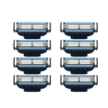 Man Shaving Razor Blade Refill Epilator Blade, 8 Cartridges