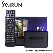 Mag250 Linux 2.6.23 System IPTV Set Top Box Processor STi7105 RAM 256 Mb Mag 250 Control