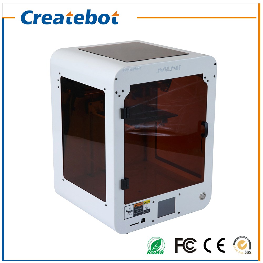 2016 Latest 3D Printer High Precision Createbot Desktop Dual Extruder MINI 3D Printer kit Touchscreen and