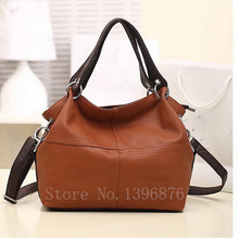 Hot 2015 New Women Handbag PU Leather Handbag Women Messenger Bag Splice Grafting Crossbody Bags Top