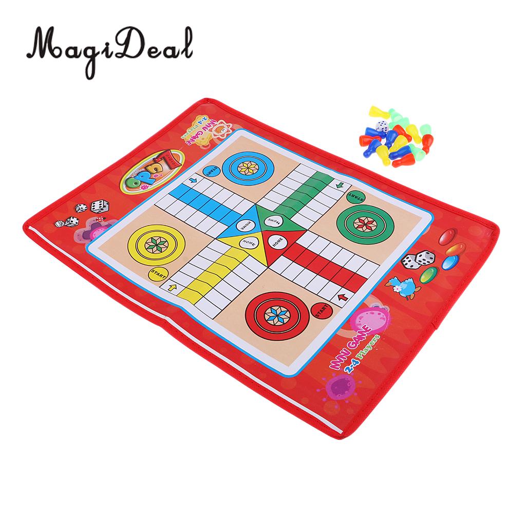 Details about   Traditional Flying Ludo Chess Game Folding Chessboard for Children Intelligence 