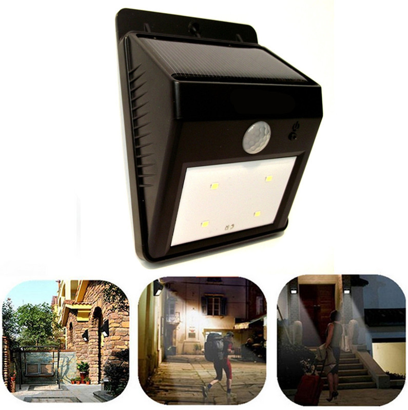6 Led Solar Light Outdoor Garden Light Solar Energy Powered Motion