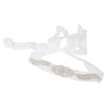 DSGS 5 x ( 1 x Elegant Bridal Wedding Rhinestone Decorated Dress Belt Sash Belt