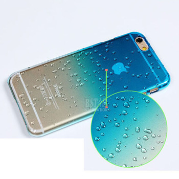 Ultra cienkie etui dla iPhone 6 z kroplami deszczu 3D