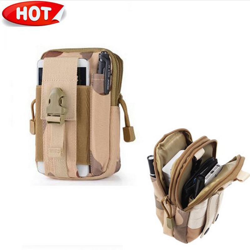 Outdoor Tactical Holster Military Molle Hip Waist Belt Bag Wallet Pouch Phone Case for meizu pro