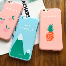 SA38 Fashion Silicone Fruit Polish Phone Case Shockproof Protection Cellphone Back Cover Shell For iPhone 5 5s 6 6s Plus SE