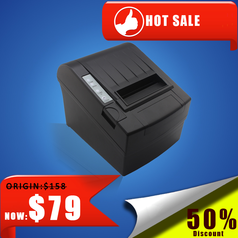 Auto cutter 80mm pos thermal receipt printer with multiple interface thermal printer  (NT-F900 -B01)