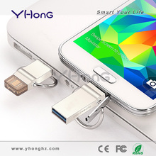 Малый и мода 3.0 usb Флэш-накопитель, имеет 8 г / 16 г / 32 г и 64 г сильный емкость, полную мощность металла otg флэш-накопитель