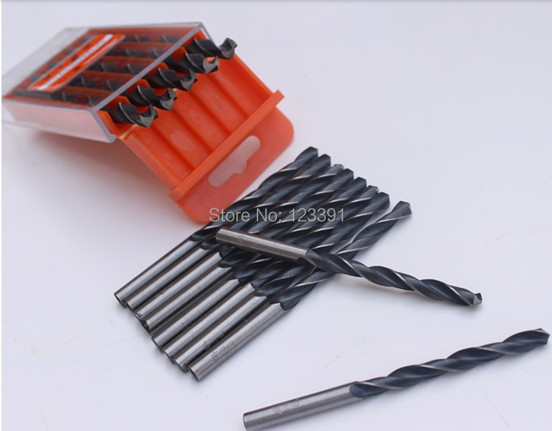 Free shpping of 10PCS set 1 5 38mm HSS 9431 Metal Drilling Twist Drill Bit HSS