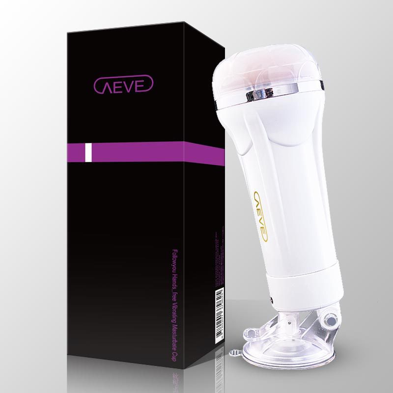 AEVE 6 Modes Electric Male Masturbator USB Charging Male Masturbation Device Hands Free Masturbators Sex Products for Men