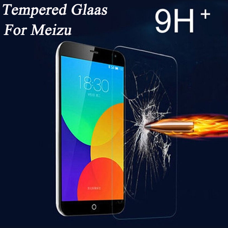 Premium Anti-Explosion Tempered Glass Screen Protector 0.2mm Protective Film for MEIZU M1 M2 Note M2 mini Note2 MX3 MX4 MX5 Pro5