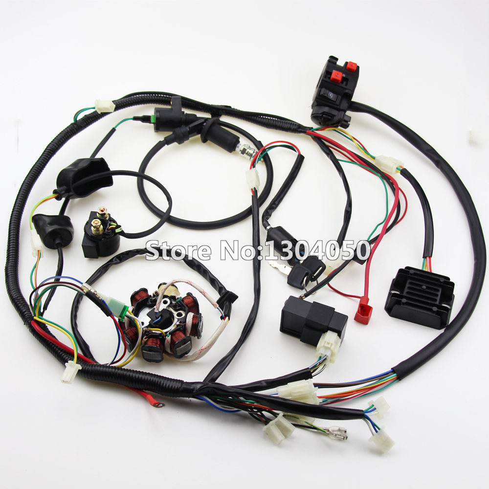 Promoción de Bobinas Eléctricas - Compra Bobinas ... kandi go kart wiring harness 