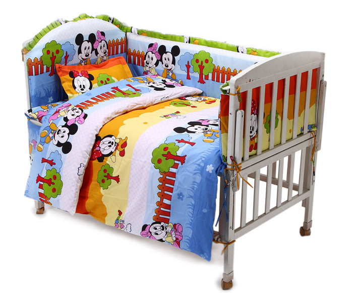 Shop Popular Mickey Mouse Crib Bedding Sets from China Aliexpress