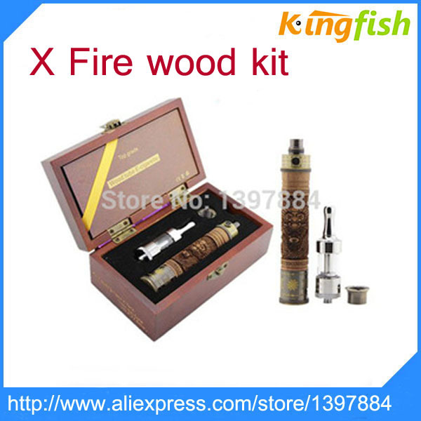 E Fire X Fire 2 Wood Tube E cigarette E fire E cig Electronic Cigarette Kits