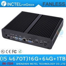 Desktop computer Quad Core i5 4670T 2.3Ghz CPU HDMI VGA mini pc