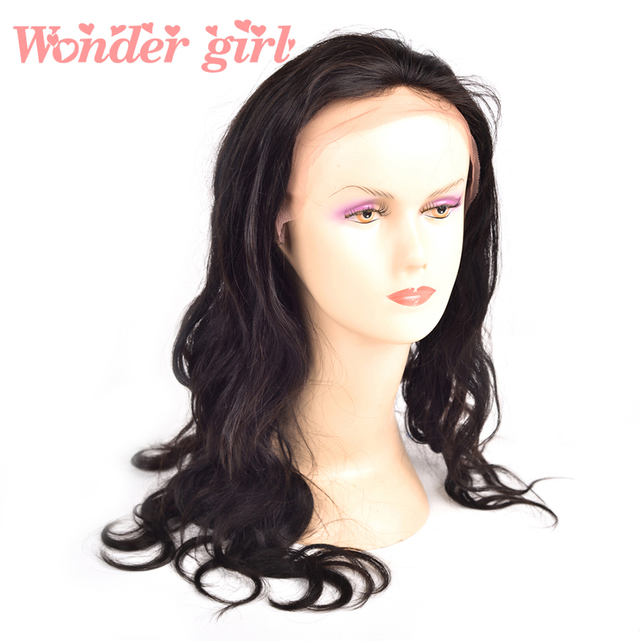 Full Lace Human Hair Wigs with baby hair malaysian Virgin Hair body wave Lace Front Human Hair Wigs malaysian body wave lace wig