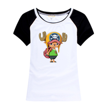 One Piece Luffy Cute T shirt anime women t shirts tops tee tshirt M XXL onepiece