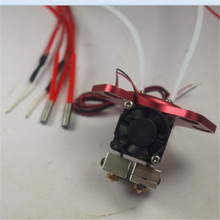 Delta Kossel mini 3D printer aluminum Metal K800 magnetic effector + Chimera hot end assembly kit/set