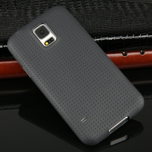6 Colors Ultra Thin Honeycomb Style Luxury Soft TPU Case for Samsung Galaxy S5 I9600 Durable Phone Back Cover Bag