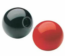 5PCS M5 Female 20mm Dia Solid Black Plastic Ball Lever Knobs for Machine Tools