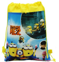 Children school bag cartoon backpacks child mochila infantil kid bag little yellow man backpacks school bags