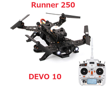 (In stock) Original Walkera Runner 250 with DEVO 10 transmitter RC Quadcopter Drone RTF