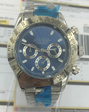 Top marca de lujo hombres de los relojes automáticos mecánicos auto viento pulsera de diamantes DAYTONA reloj de pulsera
