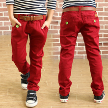 Retail High quality spring kids pants baby boys pants children sport trousers casual pants for boys toddler clothing 4-14T