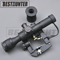 Optics Riflescope SVD Dragunov Tactical 4x26 Red Illuminated Rifle Scope Softair Red Dot Tactical Sight Rifle