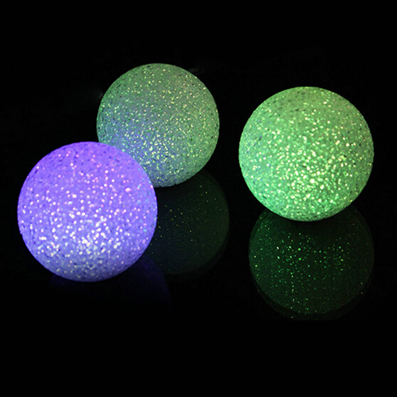 10pcs 8CM Magic Crystal Ball Color Changing LED Night Light Lamp Decoration Christmas