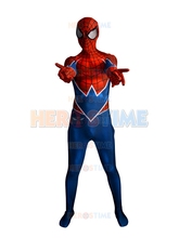 Punk-Rock Spidey 3D Printing Spiderman Costume halloween cosplay party fullbody Spider-man Costume the most popular zentai suit