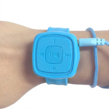 free shipping lowest price sports mini mp3 colourful watch mp3 player with micro tf/sd card slot without accessories