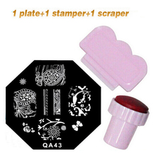 New 60 Designs Optional Nail Art Image Stamp Stamping Plates Manicure Template For DIY 1 Plates