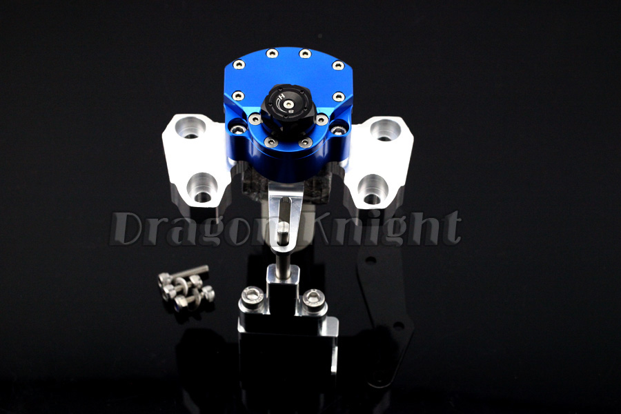Motorcycle Accessories For YAMAHA MT-09 2014-2015 Stabilizer steering damper Blue