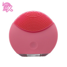 Six Colors Face Massager High Quality Body Vibrating Massager Waterproof Charging Beauty Bar Face Cleaner Facial