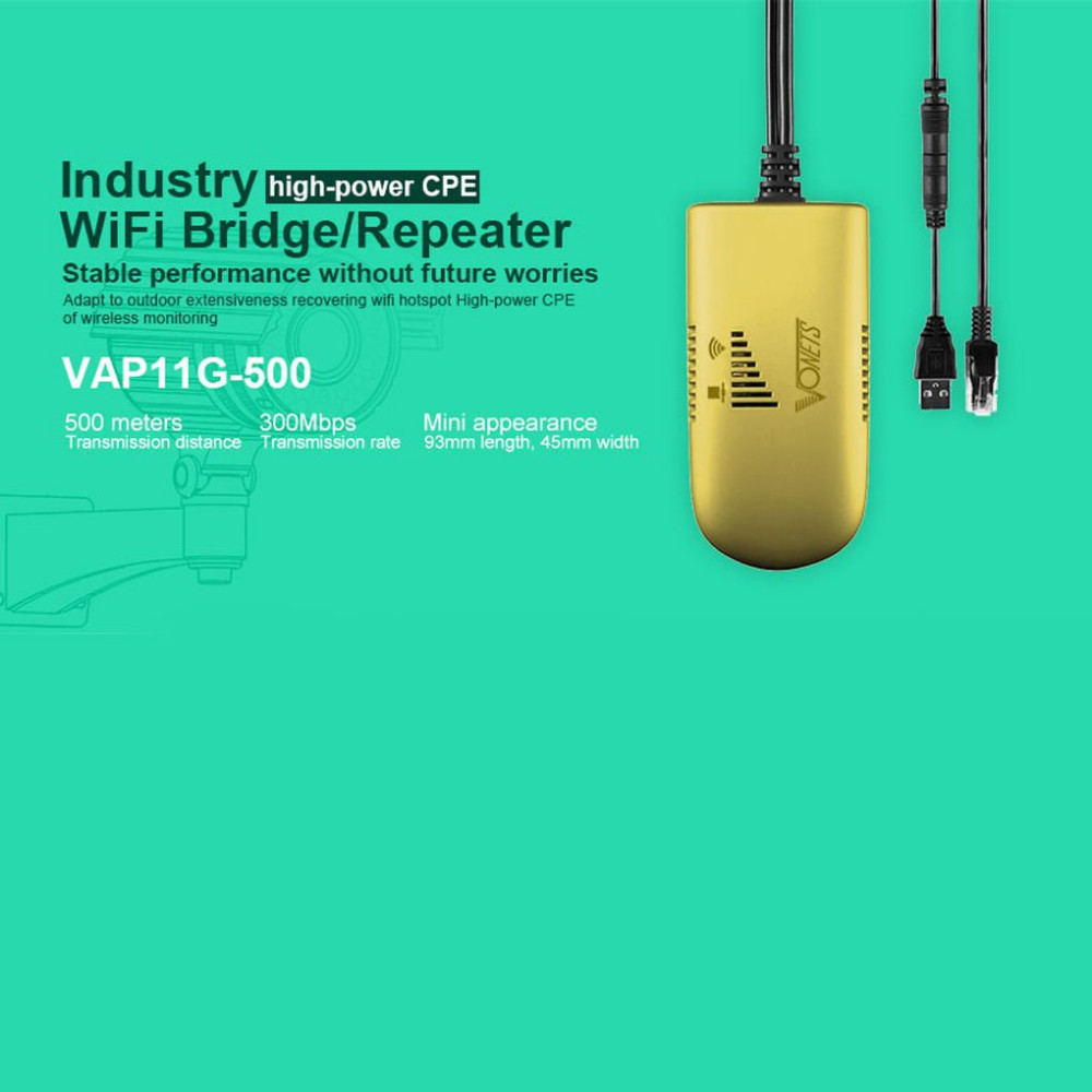 Купить vonets vap11g-500 профессиональный мини-wifi репитер/мост ap ...