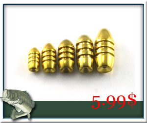 BULLET-BRASS-WEIGHT-FOR-TAXAS-RIGS