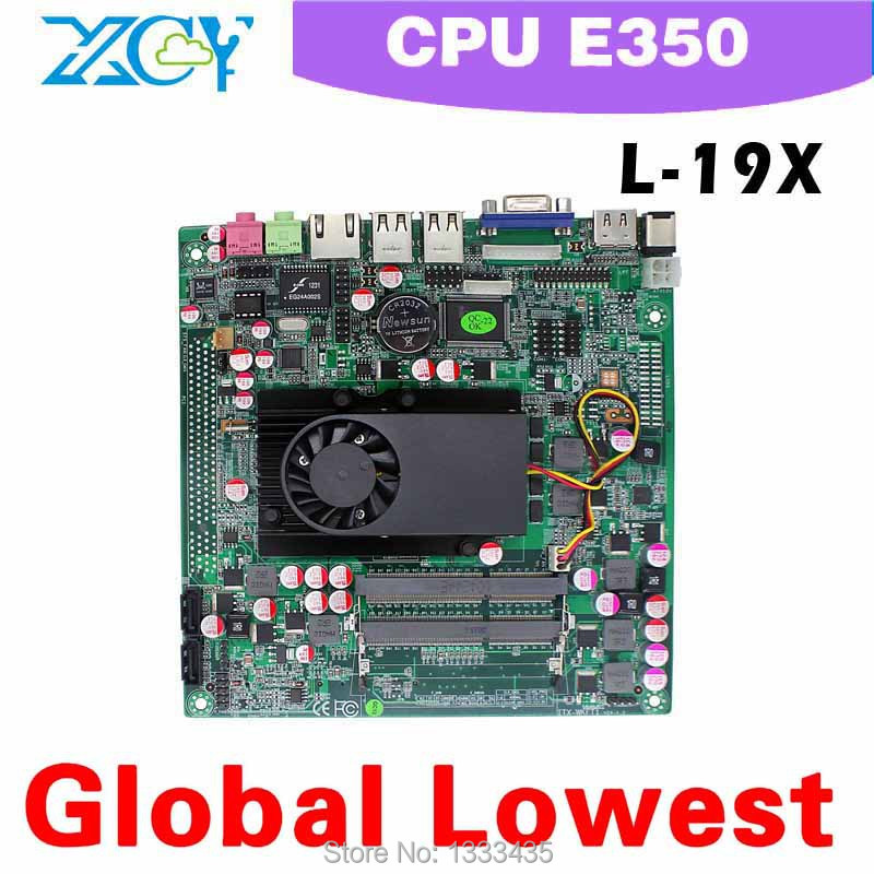 Купить E450 микро atx платы микро мини-itx материнских плат xcy l-19 x ...