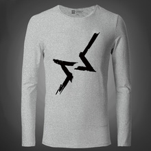 New Arrivals Watch Dogs Sci-fi Games Men T Shirts Connection Is Power Action Adventure Games Tight Long Sleeved Male T-Shirt
