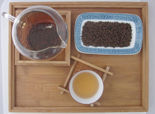Cassia tea herbal tea which makes traditional Chinese medicinal materials from the sperm cassiae Chinese coffee