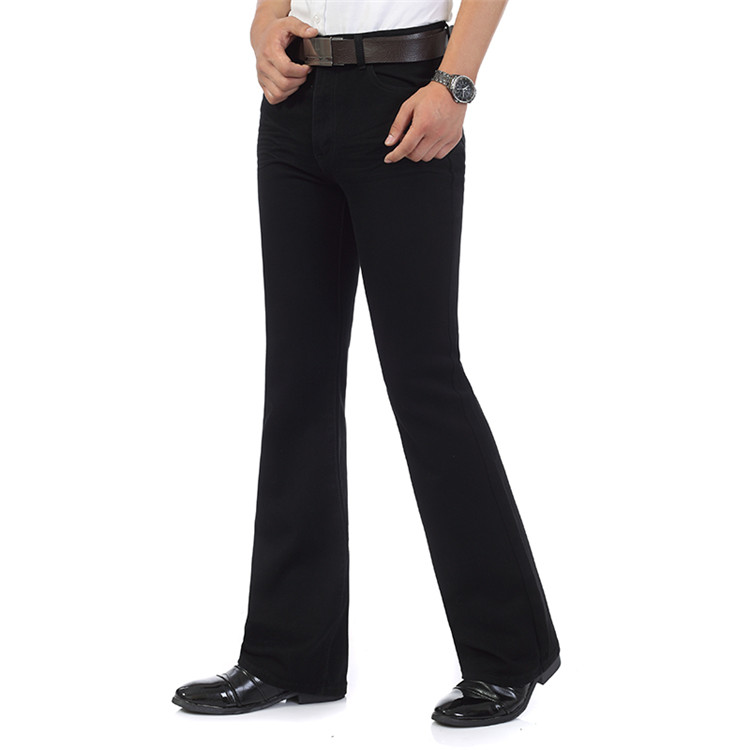 Online kopen Wholesale Mens flare jeans uit China Mens flare jeans