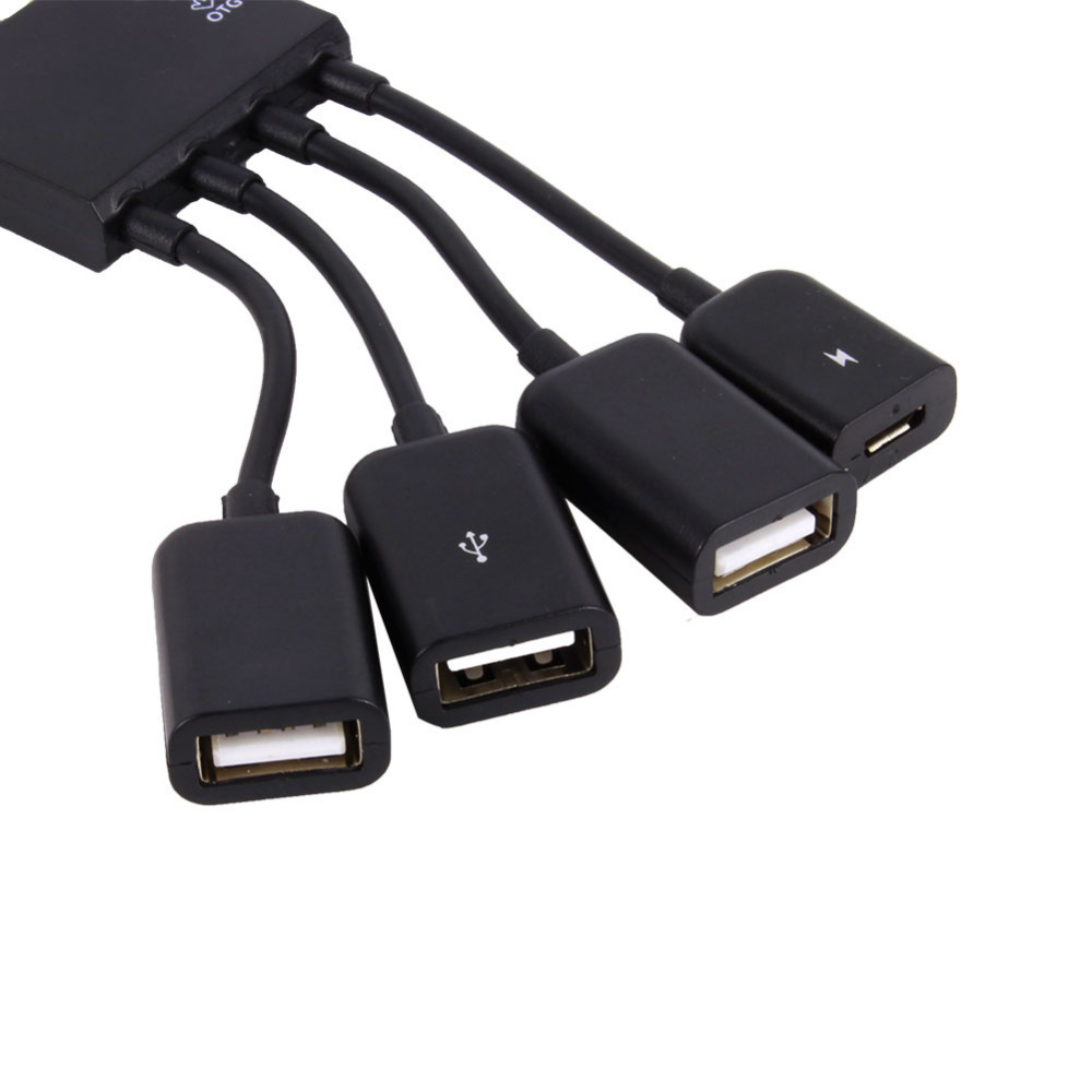   OTG   Spliter 4 () Micro USB          