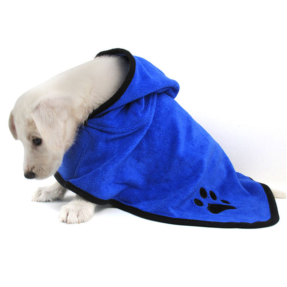 Pet Dogs And Cats Microfiber Bath Towel Ultra Absorbent Fast Drying Pets Towel