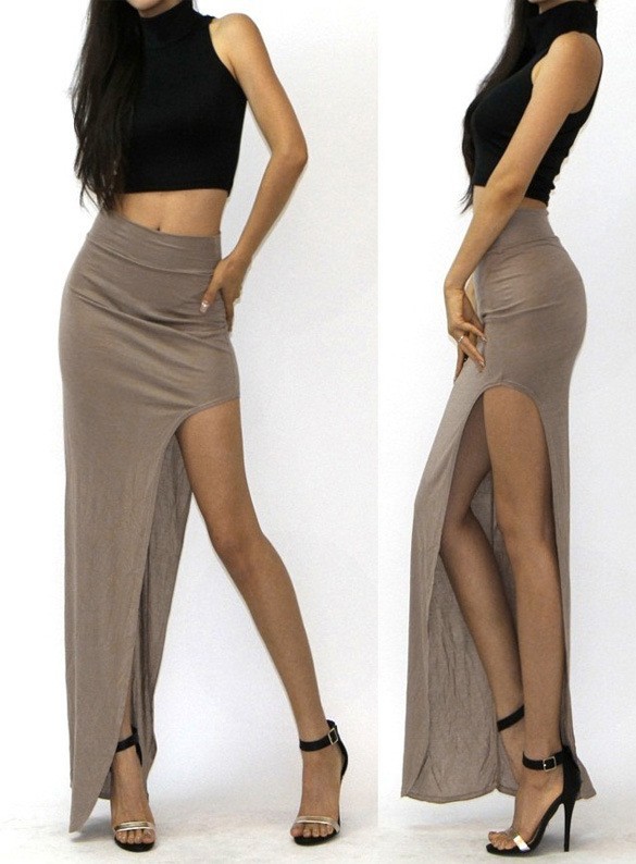 ladies long skirt top