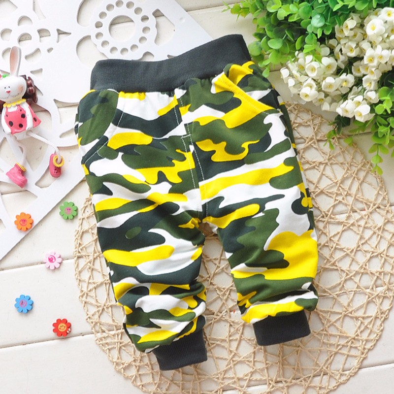 2015-spring-Autumn-0-2-year-baby-pants-Camouflage-sport-pants-1-piece-kids-cotton-baby (1)