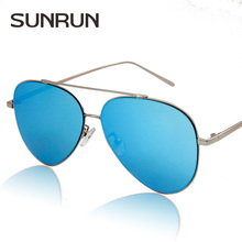 The New Women Men’s Fashion Pilot Sunglasses Mirror Eyewear Brand Designer Glasses Mirrored Sun Glasses for Women Sunglasses
