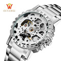 OUYAWEI Watches Men Top Brand Luxury Automatic Mechanical Watch Skeleton Wrist Watches Relogio Masculino Men Wristwatches